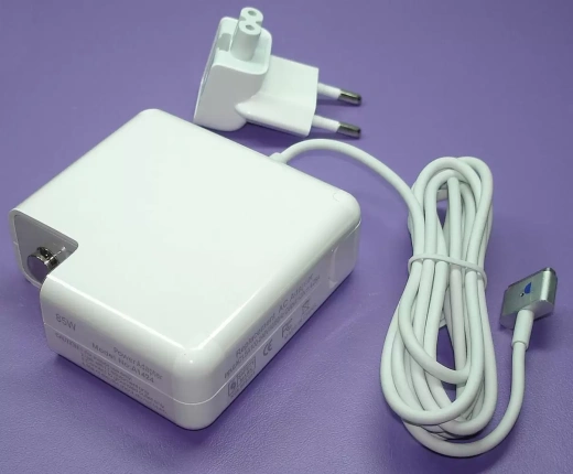 Блок питания (сетевой адаптер) для ноутбуков MacBook 20V 4.25A 85W MagSafe2 T-shape