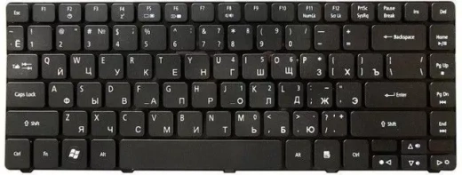 Клавиатура для Acer Aspire 4741G/4745/4251/4551 RU, Black