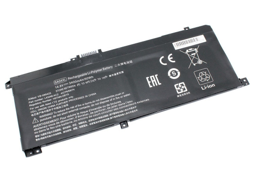 Аккумулятор (батарея) для ноутбука HP Envy X360 15-DR (SA04XL), 14.8В, 3400мАч OEM