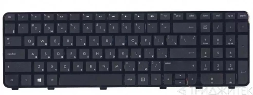 Клавиатура для ноутбука HP Pavilion DV6-7000, черная