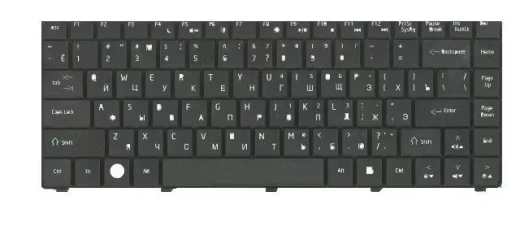 Клавиатура для Acer Aspire 4332/4333/4336/4339/4732, eMachines D525/D725 RU, Black