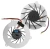 Вентилятор (кулер) для ноутбука Asus M50, M50V, M50SV, M50SA