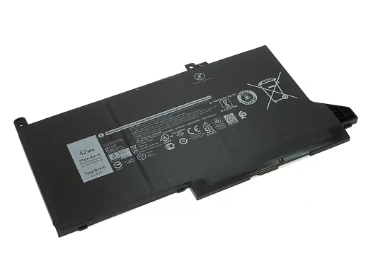 Аккумулятор (акб, батарея) DJ1J0 для ноутбука DELL Latitude 7280, 7480 11.4 В, 3685 мАч (оригинал)