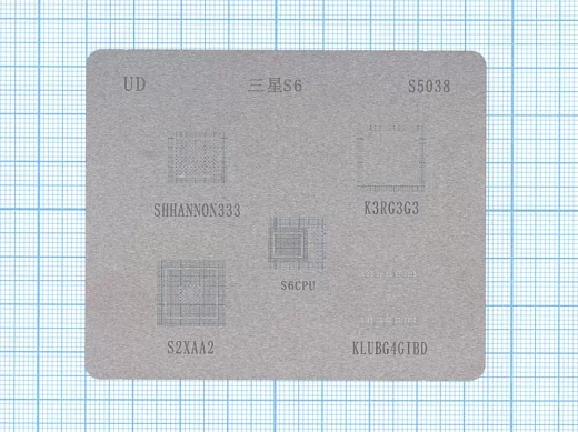 Трафарет BGA для Samsung Galaxy S6 (G920F)