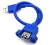 Кабель USB 3.0 для монтажа на корпус 30 см