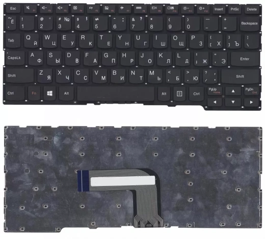 Клавиатура для ноутбука Lenovo Yoga 2-11, черная