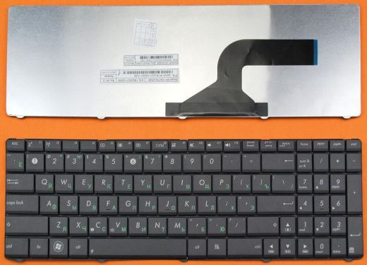 Клавиатура ASUS X556, X756, Z550, BLACK, RU