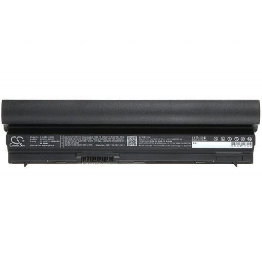 Аккумулятор CameronSino CS-DE6220HB для ноутбука Dell Latitude E5220, Latitude E6120, 11.1В, 4400 мАч, 48.84 Вт, Li-ion, черный