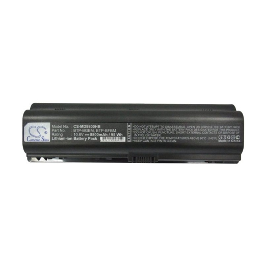 Аккумулятор CameronSino CS-MD9800HB для ноутбука Medion MD96442, 10.8В, 8800 мАч, Li-ion, черный