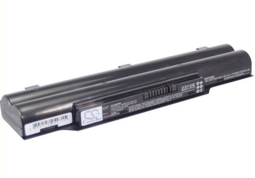 Аккумулятор CameronSino CS-FUH520NB для ноутбука Fujitsu LifeBook A530, A531, 11.1В, 4400 мАч, Li-ion, черный