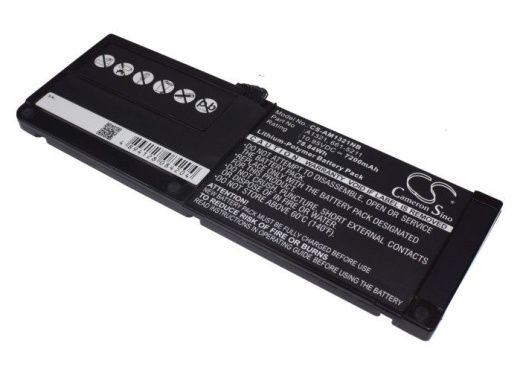 Аккумулятор CameronSino CS-AM1321NB для ноутбука Apple MacBookPro A1286, 10.95В, 7200 мАч, 78.84 Вт, Li-Polymer, черный