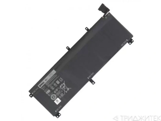 Аккумулятор (акб, батарея) TOTRM для ноутбукa Dell XPS 15 9530 11.4 В, 5000 мАч