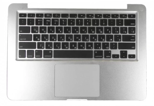 Клавиатура для ноутбука Apple A1278 top panel silver