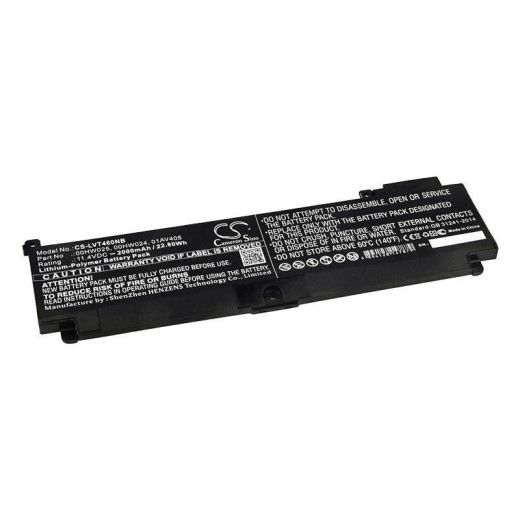 Аккумулятор CameronSino CS-LVT460NB для ноутбука Lenovo T460s-2MCD, T460s-2NCD, T460s-2PCD, 11.4В, 2000 мАч, 22.8 Вт, Li-Polymer, черный