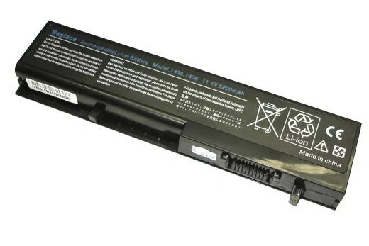 Аккумулятор для ноутбука Dell Studio 1435-1436 4400-5200 мАч, 10.8-11.34В (оригинал)