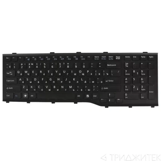 Клавиатура для Fujitsu LifeBook AH532 NH532 Black