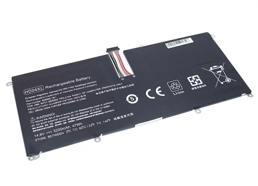 Аккумулятор для ноутбука HP HD04-4S1P, 14.4 В, 3200 мАч
