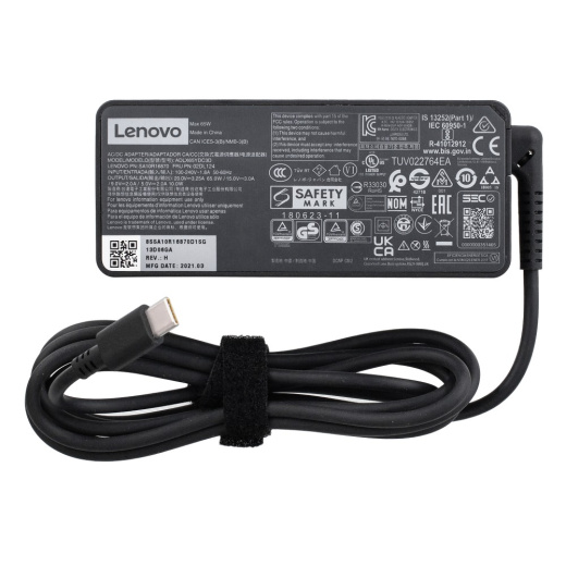 Блок питания Lenovo с разъемом Type-C (65W)