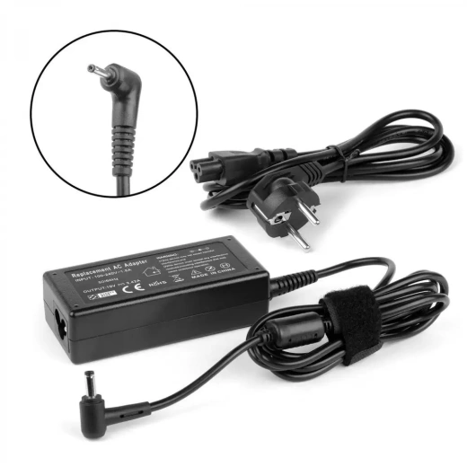 Блок питания для ноутбука Asus UX21, UX31, UX32, EP121, B400V, PU401, P500CA, PU500 Series. 19V 3.42A (4.5x3.0 mm) 65W PN: U90W-01.