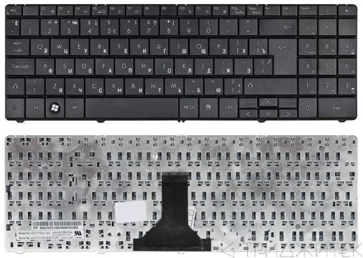 Клавиатура для ноутбука Packard Bell ML61, ML65 чёрная