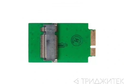 Адаптер SSD - M.2(NGFF) SSD для Apple MacBook Air 11 13 A1370, A1369, Late 2010 Mid 2011 (черный) (6+12Pin)  big