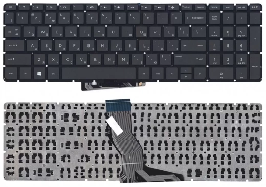 Клавиатура для ноутбука HP Pavilion 15-AB, 15-ab010TX, 15-ab065TX, 15-ab069tx, 15-ab008TX, черная