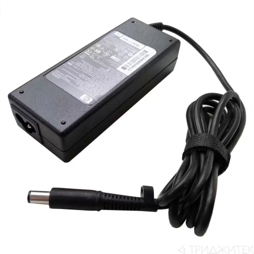 Блок питания (сетевой адаптер) для ноутбуков HP 19V 4.74A 90W 7.4x5.0, (оригинал), без сетевого кабеля