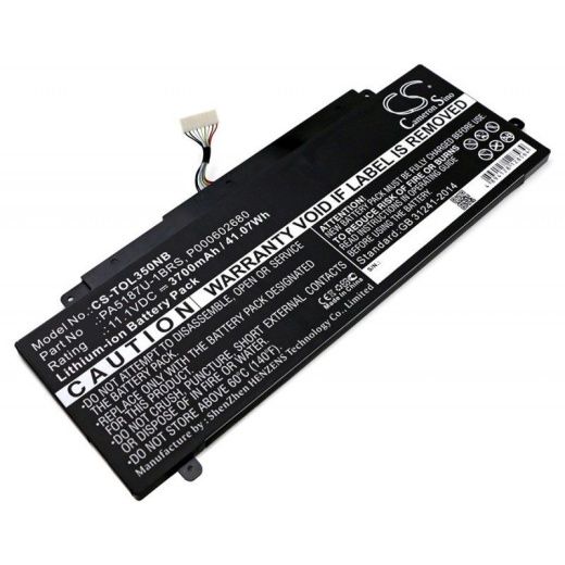 Аккумулятор CameronSino CS-TOL350NB для ноутбука Toshiba Satellite Click 2 L35W-B3204, 11.1В, 3700 мАч, 41.07 Вт, Li-ion, черный