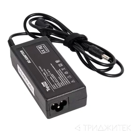 Блок питания (зарядное) для ноутбука Samsung 530U4C, 530U4B, X05, X10, X15, P30, Q30, Q35, Q40, Q45, 19 В, 3.16 А, 60 Вт, 5.5x3.0
