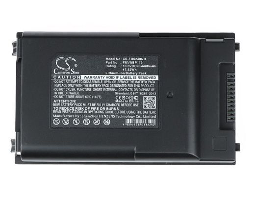Аккумулятор CameronSino CS-FU6240NB для ноутбука Fujitsu FMV-BIBLO MG, 10.8В, 4400 мАч, Li-ion, черный