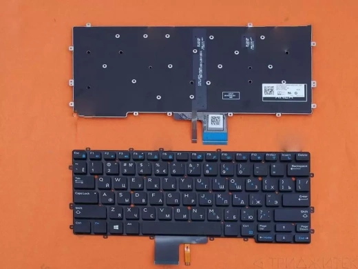 Клавиатура для ноутбука Dell XPS 13-7370, E7370 черная