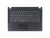 Клавиатура для ноутбука Asus X451, X451CA черная, с топкейсом, без тачпада