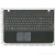 Клавиатура для ноутбука Samsung SF510 черная, верхняя панель в сборе