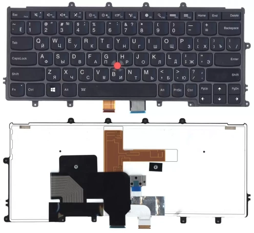 Клавиатура для ноутбука IBM Lenovo x240, x240s, x240i with light