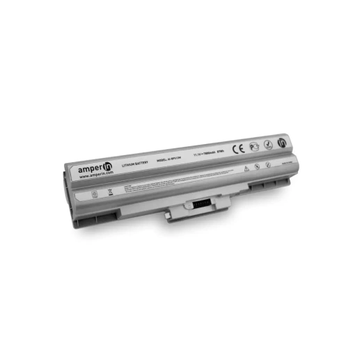 Аккумулятор (батарея) Amperin AI-BPS13WH для ноутбука Sony Vaio VGN-FW, 11.1В, 6600мАч, 73Wh, белая