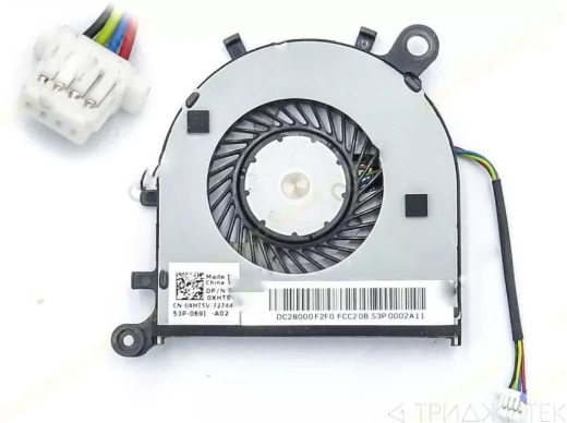 Вентилятор (кулер) Dell XPS 13-9343, 13-9350, 4 pins