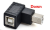 Угловой удлинитель USB Type B с поворотом вниз