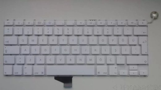 Клавиатура для ноутбука Apple Macbook 13, белая MC207 MC516