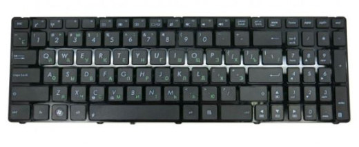 Клавиатура ASUS K50 BLACK, RU