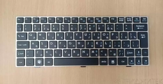 Клавиатура для ноутбука MSI U135 U160, черная