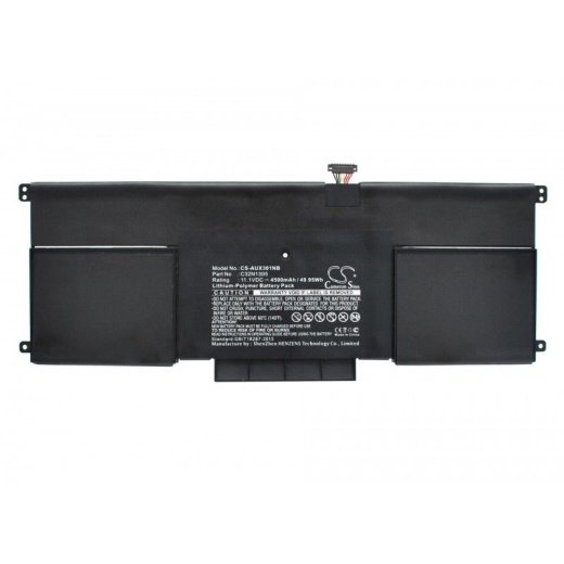 Аккумулятор CameronSino CS-AUX301NB для ноутбука Asus UX301L, UX301LA, 11.1В, 4500 мАч, 49.95 Вт, Li-Polymer, черный