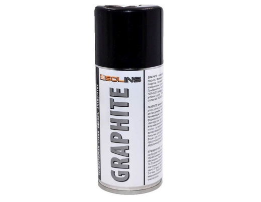 Токопроводящий лак на графитовой основе Solins Graphite, 200мл., аэрозоль