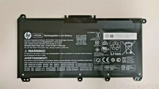 Аккумулятор (батарея) HT03XL для ноутбука HP 15-CS, 17-BY, 15-DA, 17-CA, 11.4В, 3600мАч