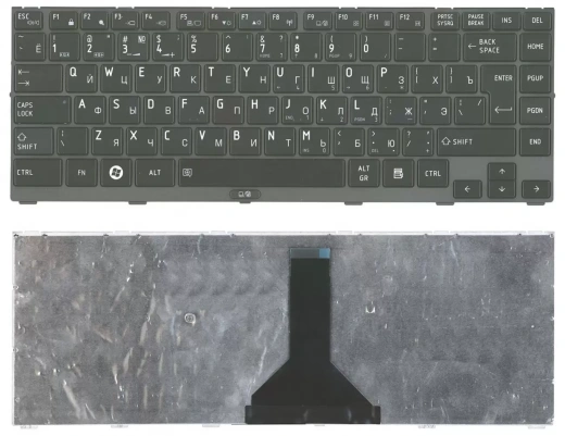 Клавиатура для ноутбука Toshiba Tecra R845 черная