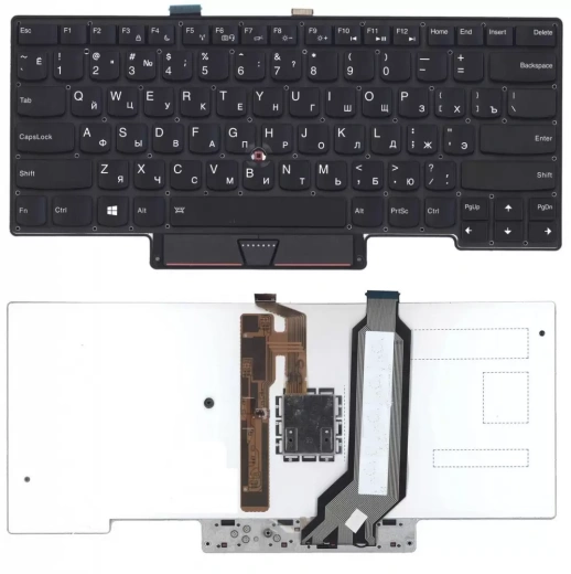 Клавиатура для ноутбука Lenovo ThinkPad X1 Carbon GS84, черная