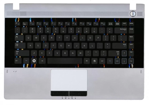Клавиатура для ноутбука Samsung RC410 with top panel
