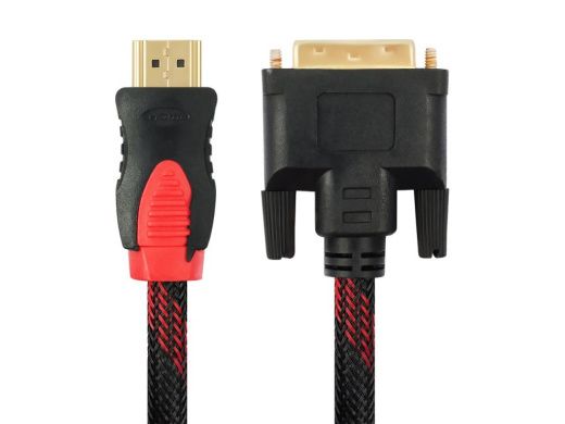 Кабель CAB14 HDMI (M) - DVI-I (M) 3м, черный (Vixion)