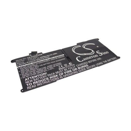 Аккумулятор CameronSino CS-AUX210NB для ноутбука Asus Ultrabook UX21, Ultrabook UX21A, 7.4В, 4500 мАч, 33.3 Вт, Li-Polymer, черный