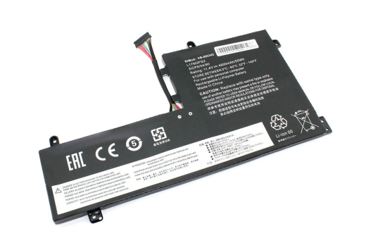 Аккумуляторная батарея для ноутбука Lenovo Legion Y7000 (L17M3PG2) 11.4V 4800mAh OEM длинный шлейф
