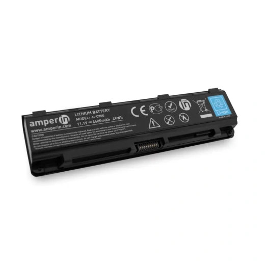 Аккумулятор AI-C800 для ноутбука Toshiba Satellite C800 4400 мАч, 11.1В Amperin